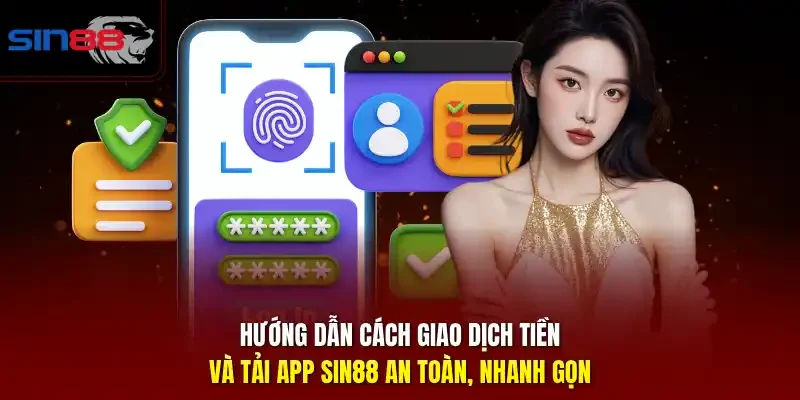 Hướng dẫn cách giao dịch tiền và tải app SIN88 an toàn, nhanh gọn